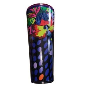 Starbucks Summer 2023 Floral and Leaves Spotted Cold Cup Tumbler 24oz